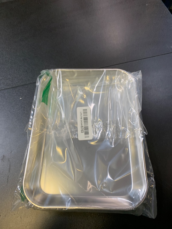 Photo 1 of QWORK 2 Pack Stainless Steel Surgical Tray, for Medical Instruments, Tattoo, Surgical Supplies, 10 5/8" x 6 11/16" x 1 5/16", Flat Bottom Tray