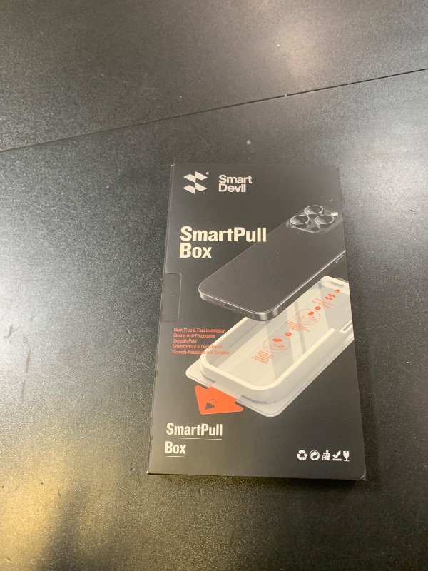 Photo 1 of SMARTDEVIL 3 Pack Screen Protector for iPhone 16 Pro Max, Bubble-and-Dust-Free Box, HD Tempered Glass, Military Grade Shatterproof & Ultra Durable, Easy Installation