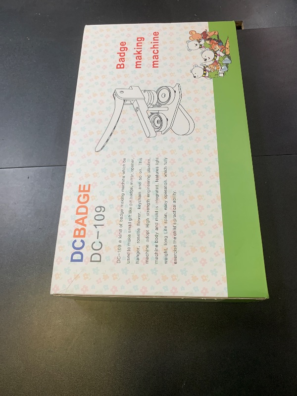 Photo 1 of Happizza Button Maker Machine 58mm - (3rd Gen) Installation-Free 58mm(2.25in) DIY Pin Badge Button Maker Press Machine Badge Punch Press with Free 100pcs Button Parts&Pictures&Circle Cutter&Magic Book