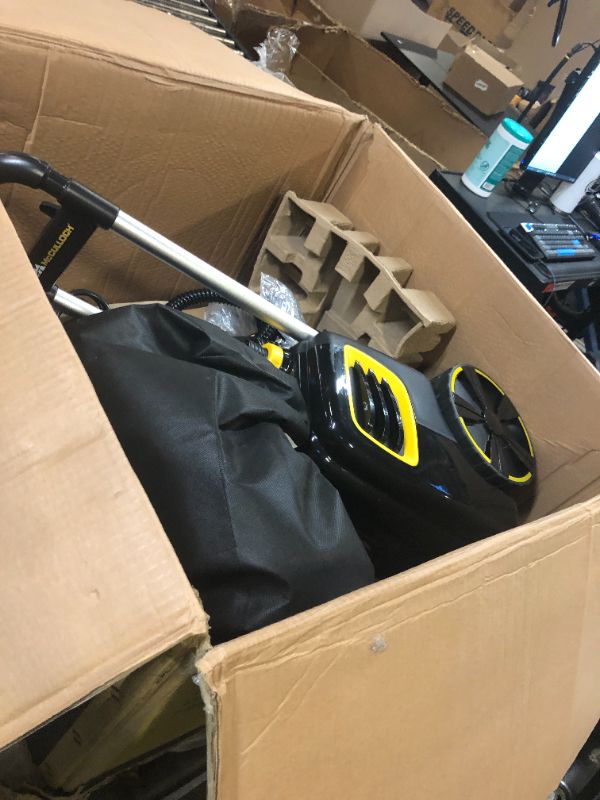 Photo 1 of McCulloch MC1385 Deluxe Canister Steam Cleaner, 2-Hour Runtime, Chemical-Free, 23 Accessories: Mop Head, Brushes & More - Built for Home, Tile, Carpet, Furniture, & Personal Car Detailing