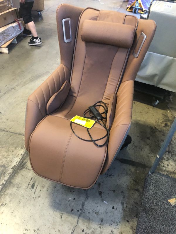 Photo 1 of COLAMY Zero-Gravity Massage Chair | Massage and Leisure Dual-Use Chair,360° Swivel,Heat, Low-Noise 3D Bluetooth Speaker,Living Room?Brown