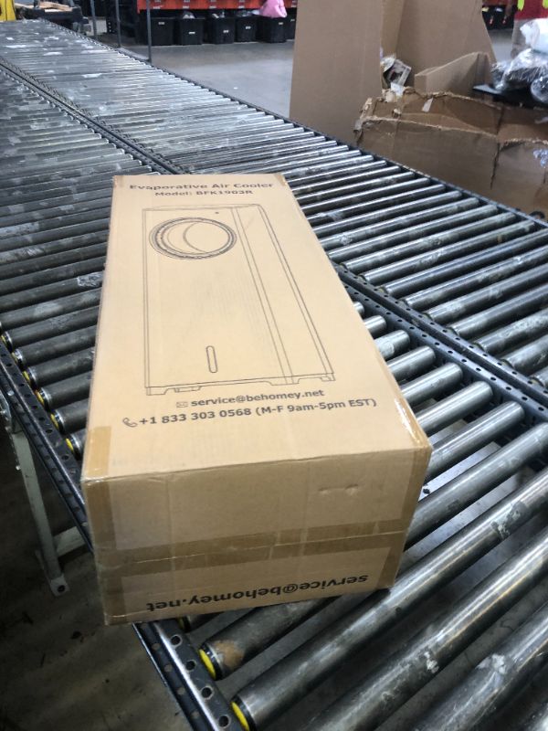 Photo 1 of MYICY Windowless Air Conditioner, 32" Bladeless Evaporative Air Cooler with 4 Modes & 3 Speeds, 3L Tank for 24H Cooling, 25FT Remote, 8H Timer, Portable Swamp Cooler Air Conditioner No Window Needed