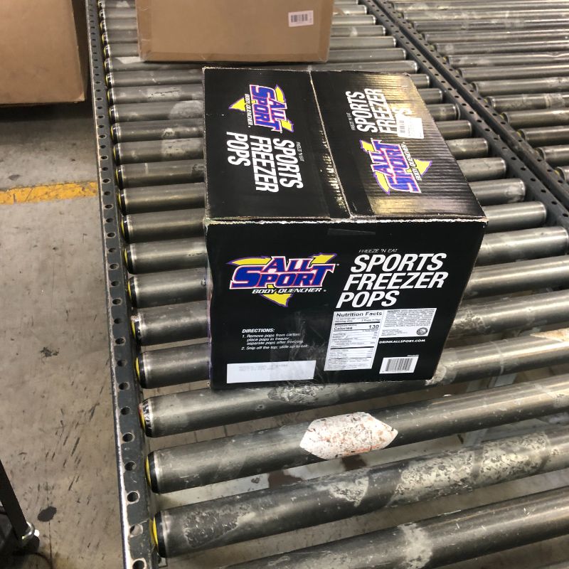View 2 of All Sport Freezer Pops, Giant Sized 3oz, 144 CT, Refreshing Ice Pops with Electrolytes, B Vitamins & Potassium –Blue Raz Ice, Lemon Lime, Fruit Punch & OrangeB079RVPG6H
best by feb 2027