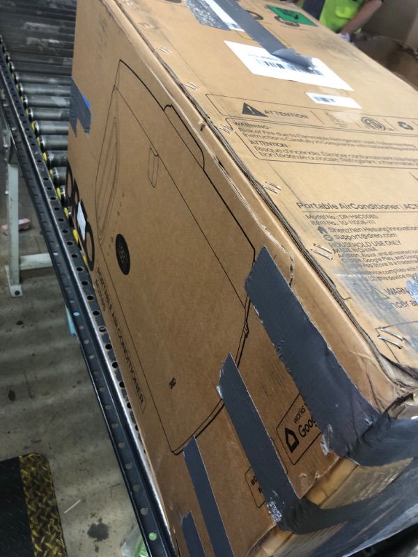 Photo 1 of Dreo Portable Air Conditioners, 8000 BTU ASHRAE (5000 BTU DOE) Smart AC Unit for Bedroom with Drainage-free Cooling, 45dB Quiet, APP/Voice/Remote, Portable AC for Room Indoors, AC318S