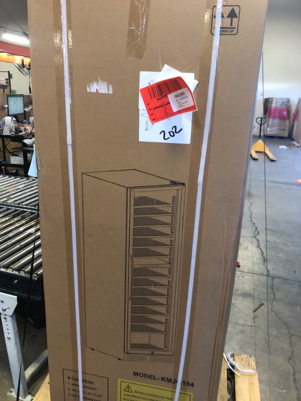 Photo 1 of FACTORY SEAL*****Velieta 180 Bottles Wine Fridge 24 Inch Dual Zone Wine Cooler Refrigerator Freestanding Wine Refrigerator with Glass Door and Safety Lock, Large Wine Cellar for Home, Office, Kitchen