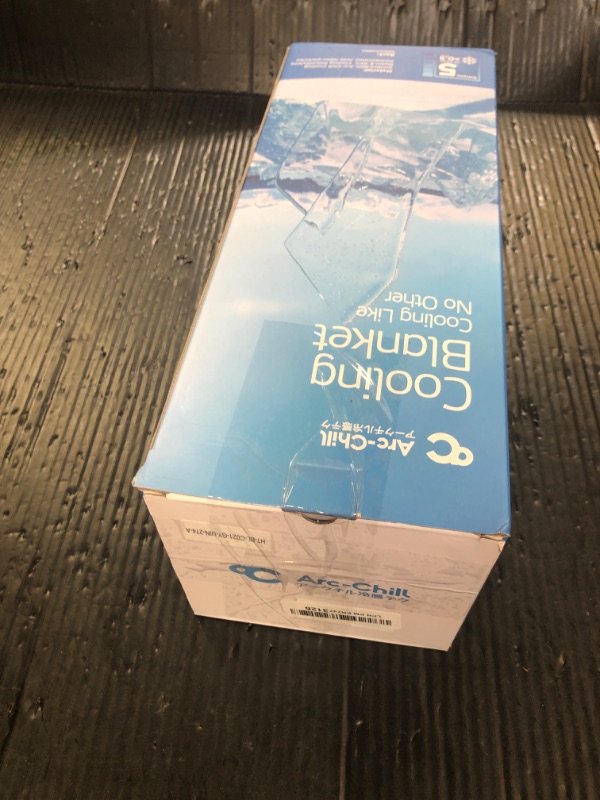 Photo 1 of Marchpower Cooling Blanket for Hot Sleepers King Size, Q-Max>0.5 Arc-Chill Cooling Blanket with Double-Sided Design, Japanese Cooling Fiber Absorbs Body Heat, Soft Cold Blankets for Sleeping Summer