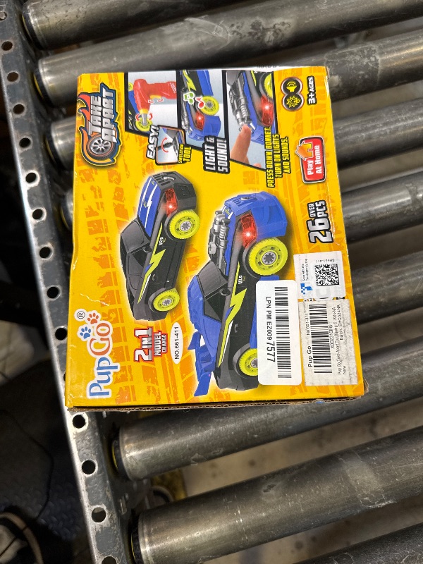 Photo 1 of Pup Go Take Apart Toy Racing Car for Kids Age 3+ Year Old, 2 in 1 Build Your Own Car with Realistic Sounds & Lights, Construction Vehicle Toys with Electric Drill, Ideal Gitfs for Boys(4 Spare Screws)