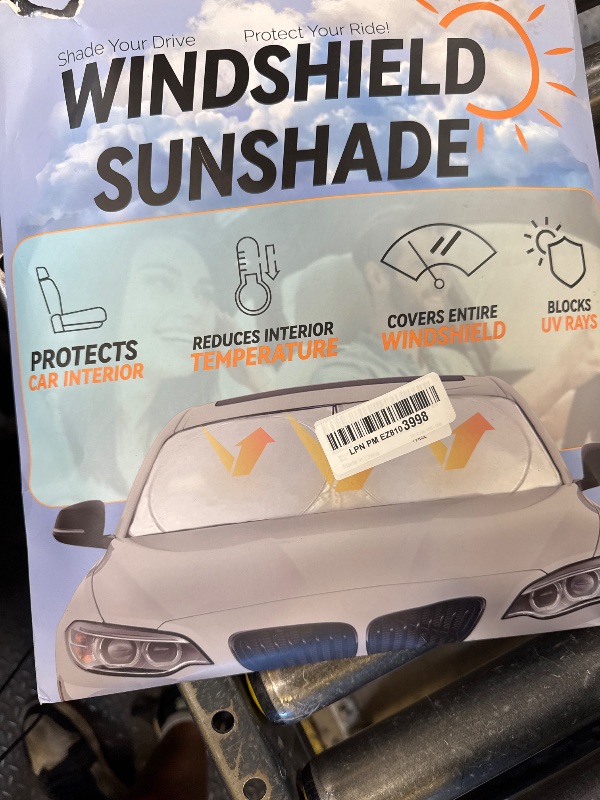 Photo 1 of for Dodge Caravan 2006-2024 Front Windshield Sun Shade Sunshade-for Dodge Promaster 2014-2023 Windshield Cover, for Grand Caravan 2022 Reflective Protector Sun Visor Car Accessories(63" X 39.4")