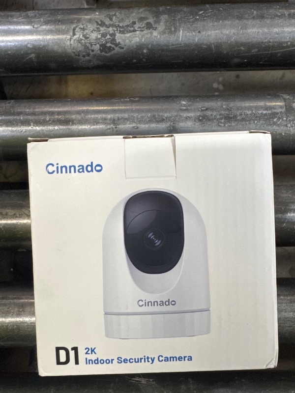 Photo 1 of Cinnado Security Camera Indoor-2K 360° WiFi Cameras for Home Security?Pet/Dog/Baby Camera with Phone app, 2-Way Audio, Night Vision, 24/7 SD Card Storage, Works with Alexa & Google Home (2.4Ghz)-D1