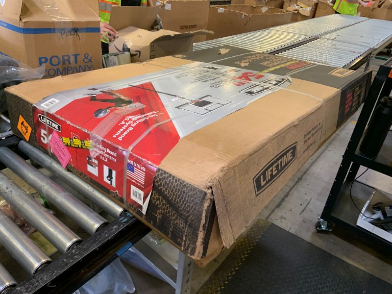 Photo 1 of -FACTORY SEALED- Lifetime Height Adjustable In Ground Basketball System, 54 Inch Shatterproof Backboard