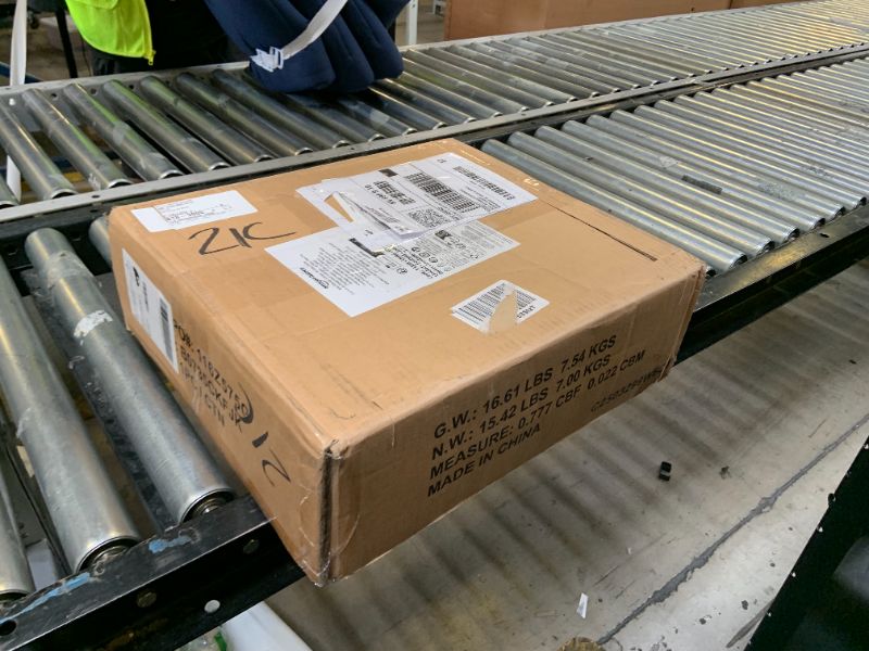 Photo 1 of Amazon Basics 6 Cube Wire Grid Storage Shelves, Stackable Cubes, White, 14.6" D x 30.3" W x 44.8" H