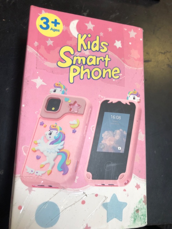 Photo 1 of Kids Phone for Girl Toys, Kids Camera Toy Smart Phone Birthday Gifts Toddler Ages 2, 3, 5, 7, 8, 10 Year Old, Educational Learning Toys with 2.8" Touchscreen, Music Player, Video Player, Game (Pink)