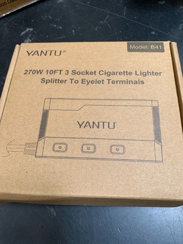 Photo 1 of YANTU 270W Cigarette Lighter Adapter Splitter,QC3.0 & PD 150W Cigarette Lighter Socket with 12v USB Outlet/Plug and Outlet Eyelet Terminal,Double/Dual car USB Charger Multi Port with Switches