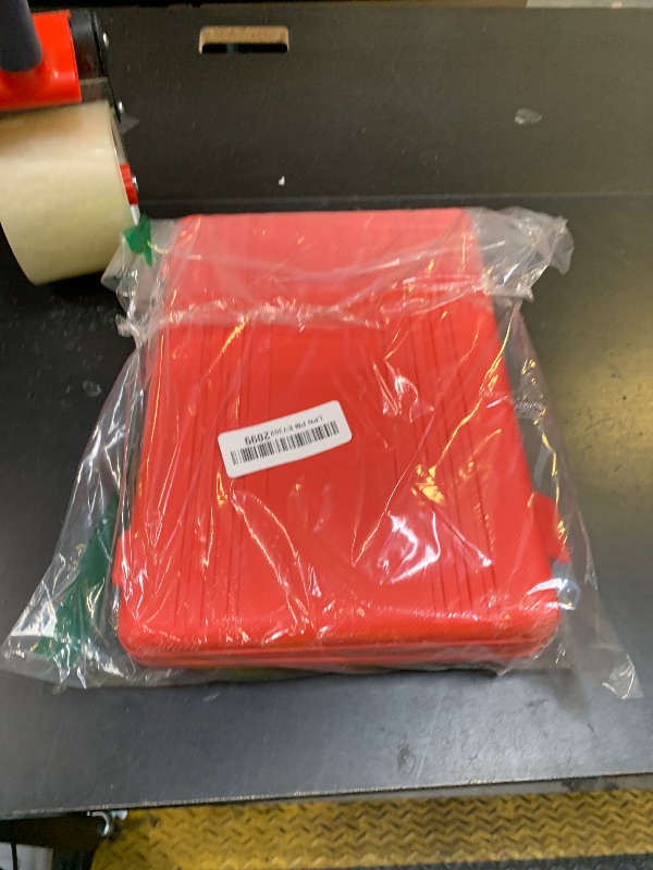 Photo 1 of Fiada 9 Pieces Automotive Compression Tester Kit and Spark Plug Tester, Universal Car and Motorcycle Engine Testing Tools for Cylinder Pressure Gauge (Red)