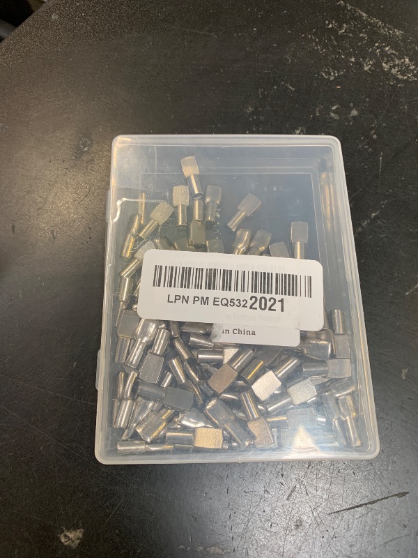 Photo 1 of 120 Packs Shelf Pins, 5mm Shelf Support Pegs Spoon Shape Cabinet Furniture Tbestmax