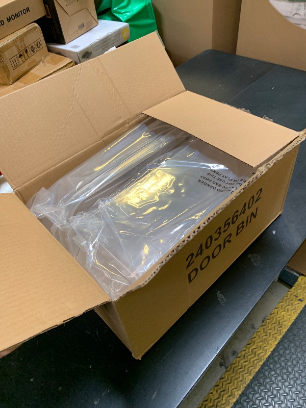 Photo 1 of 2 PACK Upgraded 240356402 Refrigerator Door Bin Replacement for Frigi.daire Refrigerator Door Shelf Parts LFSS2612TF0 LFSS2612TE0 FFSS2615TE0 Door Shelf Shelves By AMI PARTS (Length 15.38")