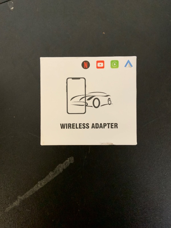 Photo 1 of Wireless CarPlay Adapter for Convert Wired to Wireless Car Play Adapter Fast Stable Connection 2025 Upgrade Ai Box Car Play Support Netflix, YouTube, TF Card Plug Connection Cars from 2015 & iOS 10+