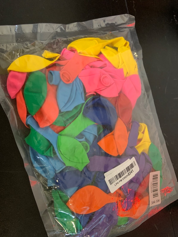 Photo 1 of 100 PCS Balloons, 12 Inch Assorted Colors Balloon & 10 Kinds of Color Balloons, Latex Balloon Bulk for Birthday, Baby Shower, Wedding, Family Party.