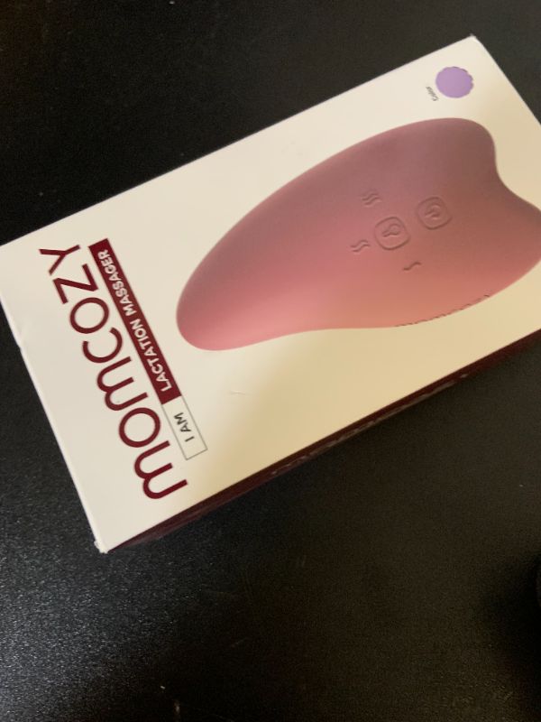 Photo 1 of Momcozy Warming Lactation Massager 2-in-1, Soft Breast Massager for Breastfeeding, Heat + Vibration Adjustable for Clogged Ducts, Improve Milk Flow, Lilac