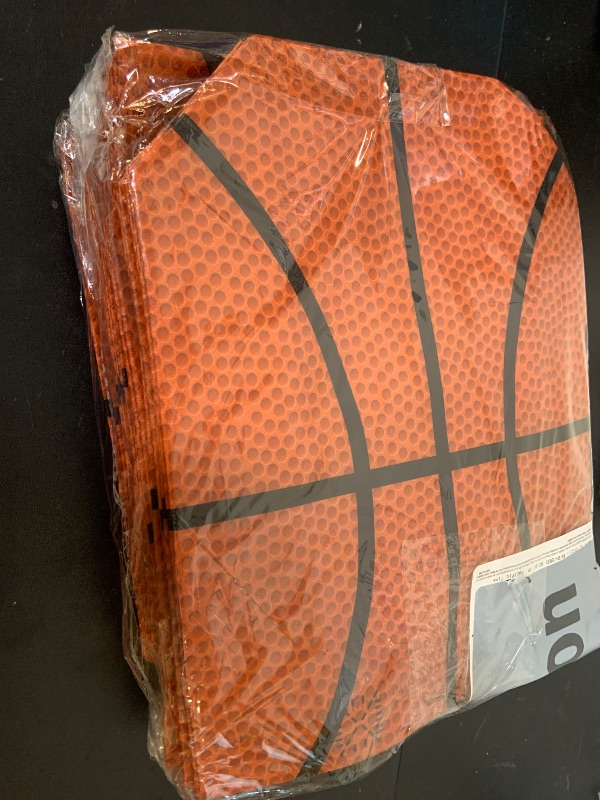 Photo 1 of KERINGO 24 PCS Basketball Gift Bags Basketball Treat Bag with Handles Reusable Basketball Goodie Snack Favor Bag Non Woven Party Favor Bags for Sports Birthday Party Decor