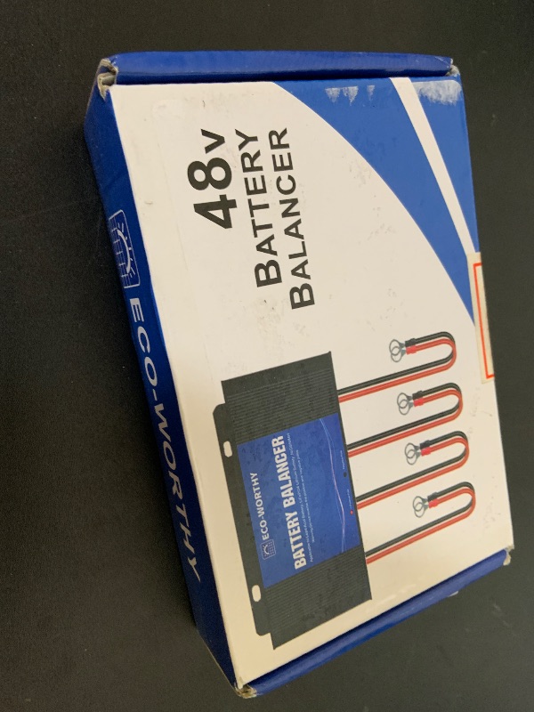 Photo 1 of ECO-WORTHY Battery Balancer 48V Battery Equalizer for 24V/36V/48V Bank, Supports for LiFePO4 Lead Acid/Gel/SLA Nickel-Metal Hydride Battery