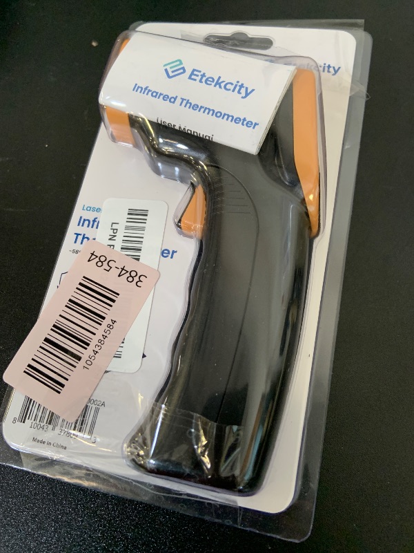 Photo 1 of Etekcity Infrared Thermometer Laser Temperature Gun 774, Meat Food Candy Oven Thermometer for Griddle Accessories, Heat Gun for Cooking Refrigerator Tools, Yellow
