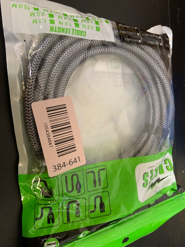 Photo 1 of Power Cord - 3 Pin Power Cord Braided,10FT/3m AC Replacement Power Cable 3 Prong,Universal Power Cord for Monitor, PS3, Xbox-360, TV, Computer, Printer,PC and More(10A,110V-250V,18AWG)