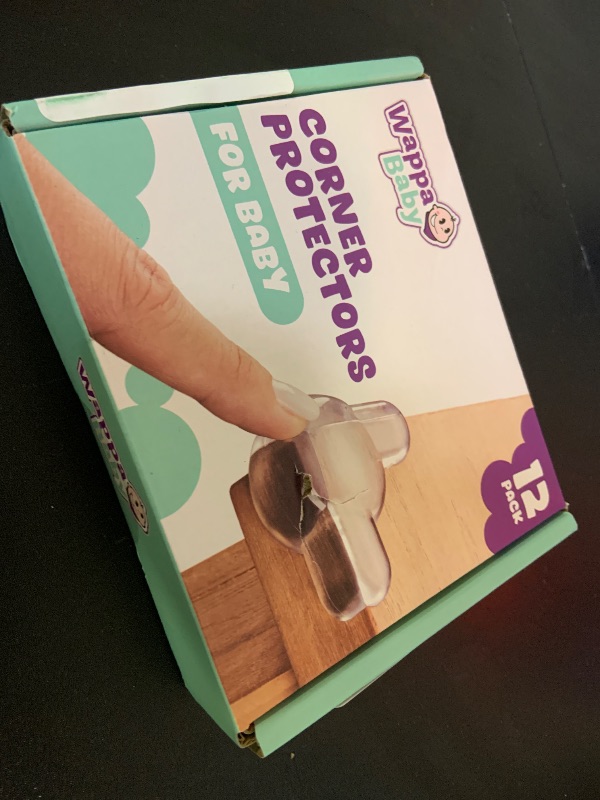Photo 1 of Corner Protectors for Baby (12 Pack) - Patented - New & Improved Edge Protector for Baby – Transparent Corner Protectors - Baby Safety Products to Baby Proof Corners and Edges