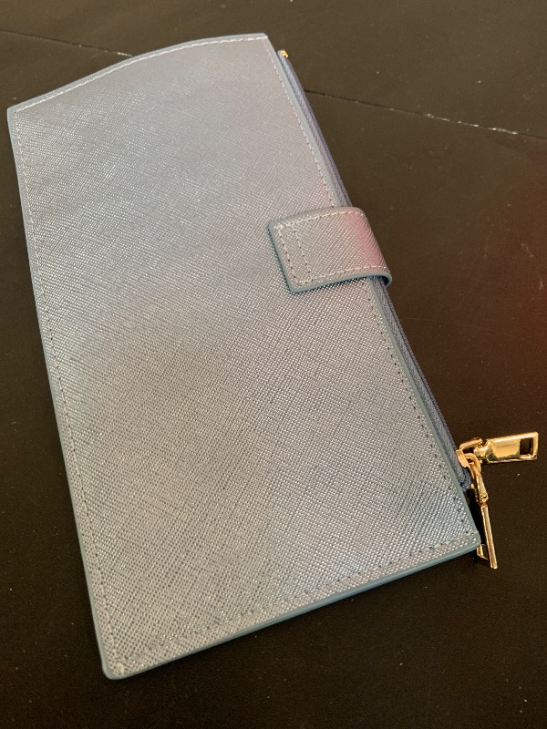 Photo 1 of Travelambo RFID Wallet Women Large Size Bifold Multi Card Wallet Case with Zipper Pocke Credit Card Holder for Women