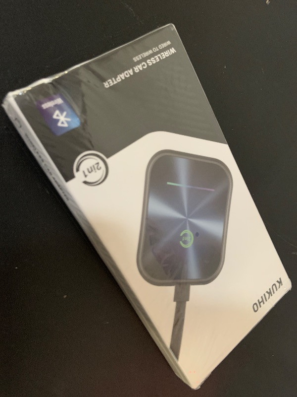 Photo 1 of Wireless CarPlay Adapter for iPhone, 2 in 1 Wireless CarPlay and Android Auto Adapter Converts Factory Wired to Wireless, Plug and Play Car Play Adapter with Stable Control and No Delay