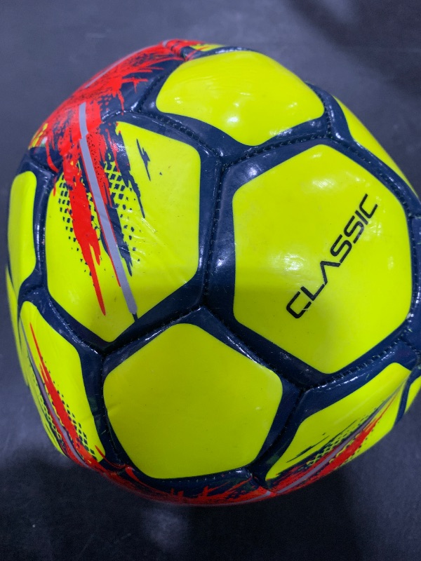 Photo 1 of SELECT Classic V21 Soccer Ball, Yellow, Size 5