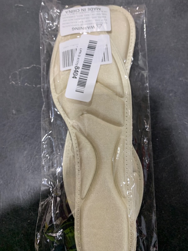 Photo 1 of Keroius 2 Pairs High Heel Insoles,Women Arch Support Insoles Breathable,5D Sponge Barefoot Comfort Insoles