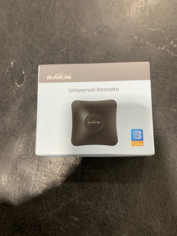 Photo 1 of BroadLink RM4 pro IR and RF Universal Remote, All in One Hub Code Learning Wi-Fi Remote Control for TV Air Conditioner STB Audio, Curtain Motor, Works with Alexa, Google Home, IFTTT