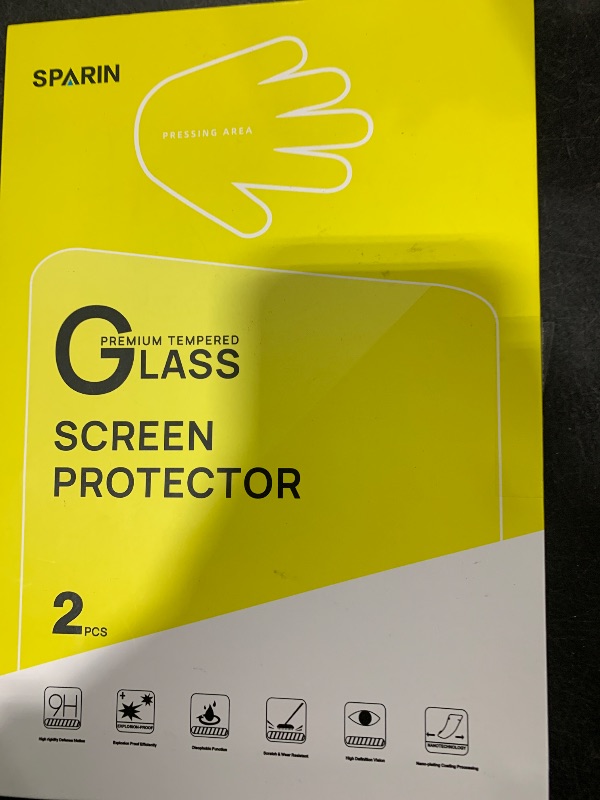Photo 1 of SPARIN 2 Pack Paper Glass Screen Protector for iPad Mini 7 (A17 Pro) & iPad Mini 6 8.3 inch (7th/6th Gen, 2024/2021), Matte Film for Drawing/Writing with Auto Application Tray