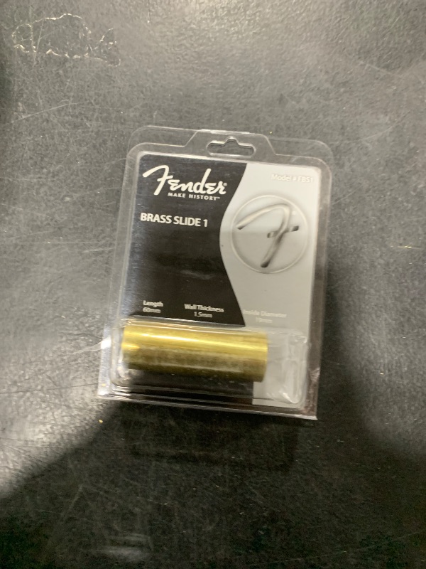 Photo 1 of Fender Brass Guitar Slide, Standard Medium