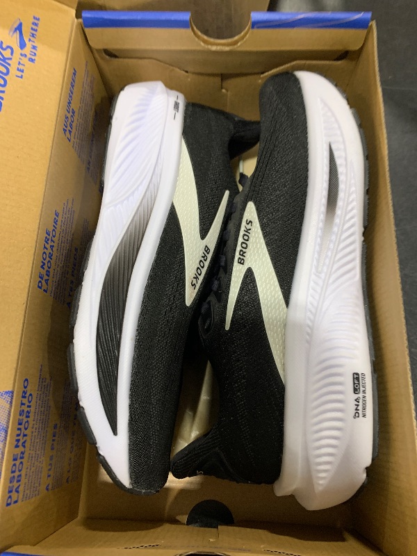 Photo 1 of Brooks Women’s Ghost 17 Neutral Running Shoe - Black/Grey/White - 7 Wide