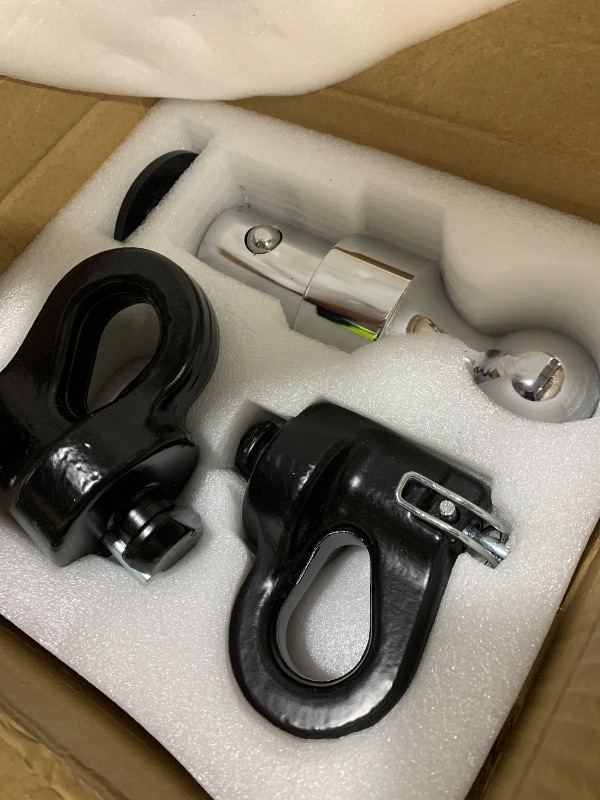 Photo 1 of 60692, Puck System Gooseneck Hitch Ball Kit, Compatible with 2013-2025 Ford F250 F350 F450, 2016-2025 Chevrolet Silverado, GMC Sierra & Nissan Titan XD, 30000 lbs GTW/ 7500 lbs VTW, 2-5/16 Inch Ball