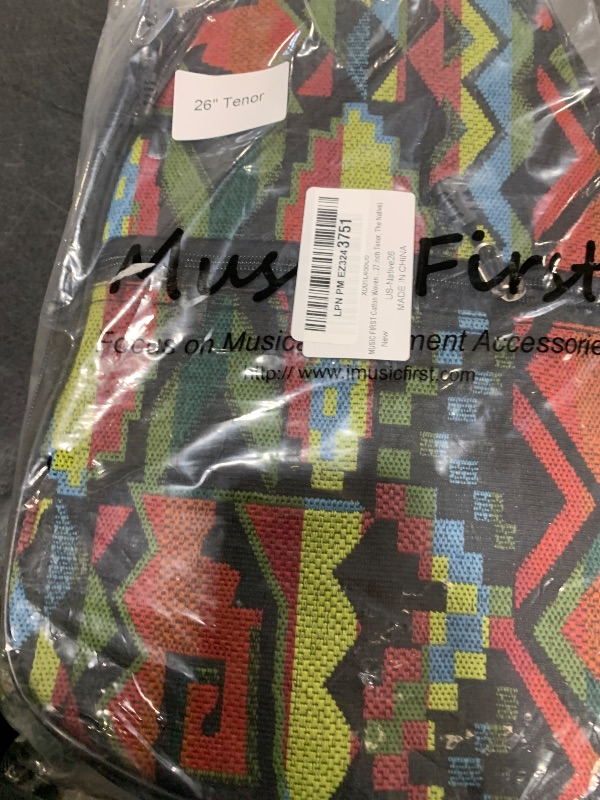 Photo 1 of MUSIC FIRST Woven THE NATIVE Vintage Style Ukulele case ukulele bag ukulele gig bag (26~27 inch Tenor, The Native)