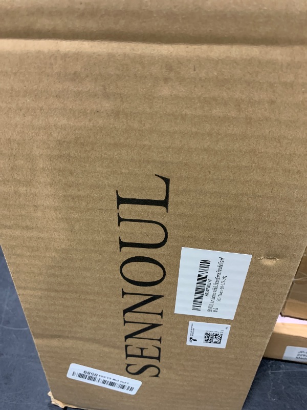 Photo 1 of SENNOUL Twin Air Mattress with Built in Pump Raised,Upgraded Single Blow Up Bed,2 Mins Quick Self Inflatable/Deflation,18"/550lbs Max, Strong Support,No Leakage,No Odor,for Home,Guests,Camping,Travel
