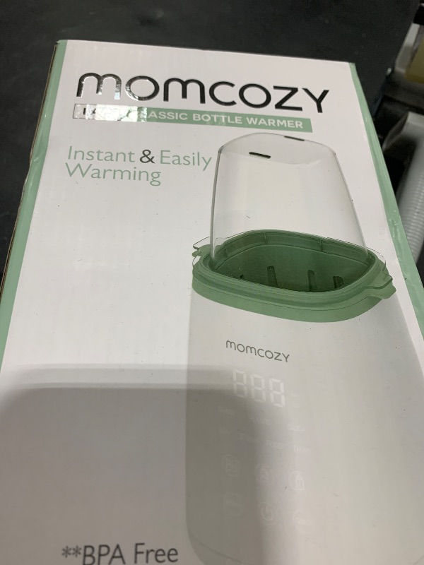 Photo 1 of Momcozy Bottle Warmer, Fast Bottle Warmers for All Bottles with Timer, Accurate Temperature Control and Automatic Shut-Off, Multifunctional Bottle Warmer for Breastmilk