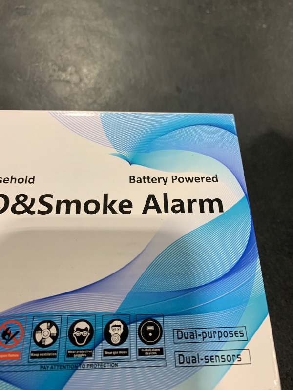 Photo 1 of 2packs,  And Carbon Monoxide Detector, LCD Digital Display, 2 in 1 Technology, Easy to Use, 85db Alarm, for Home and Kitchen