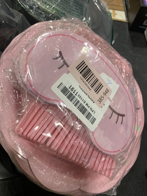 Photo 1 of 96Pcs Spa Party Decorations Spa Paper Plates Napkins Pink Sleepover Tableware Dinnerware Set Slumber Spa Party Supplies Dinner Dessert Plates for Girls Makeup Birthday Pajama Party Favors Table Decor