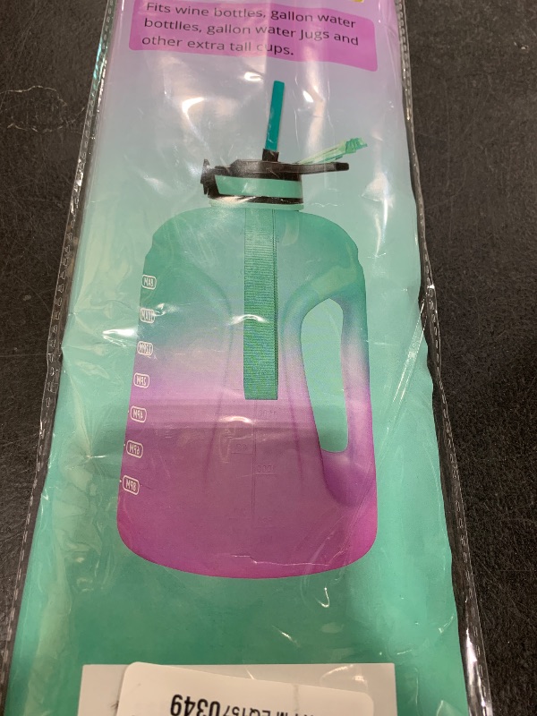 Photo 1 of 12 Pack Extra Long 14.5 inch Reusable Silicone Straws for Stanley 40 oz Tumbler 1 Gallon 128 75 64 OZ Tumbler, Large Water Bottle -Wine Bottle - Flexible Drinking Straws with 2 Cleaning Brushes