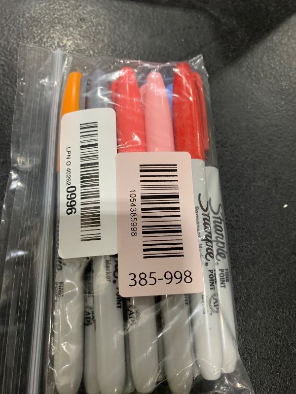 Photo 1 of Sharpie Electro Pop Permanent Markers, Fine Tip, Marker Set, Assorted Colors, 24 Count - Coloring, Drawing, Art, Markers, Writing