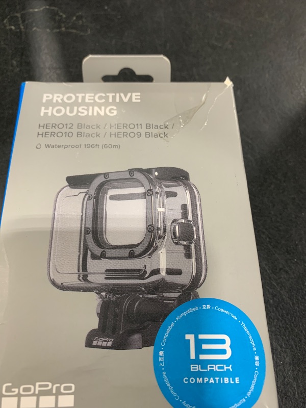 Photo 1 of GoPro Protective Housing (HERO13 Black/HERO12 Black/HERO11 Black/HERO10 Black/HERO9 Black) - Official GoPro Accessory