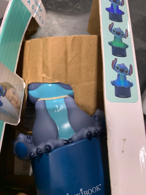 Photo 1 of LEXiBOOK, Disney Stitch, Nightlight with Speaker, Color Change, Soft Light, Battery Operated, Blue, NS01D