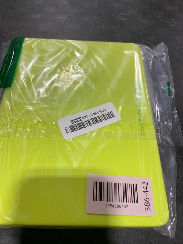 Photo 1 of Anecdote 2026 Planner: 52 Week Daily Planner, Yearly, Monthly & Weekly Workflow for Planning Your Success – Vegan Leather Hardcover, Start Anytime & Achieve your Goals - Neon Yellow