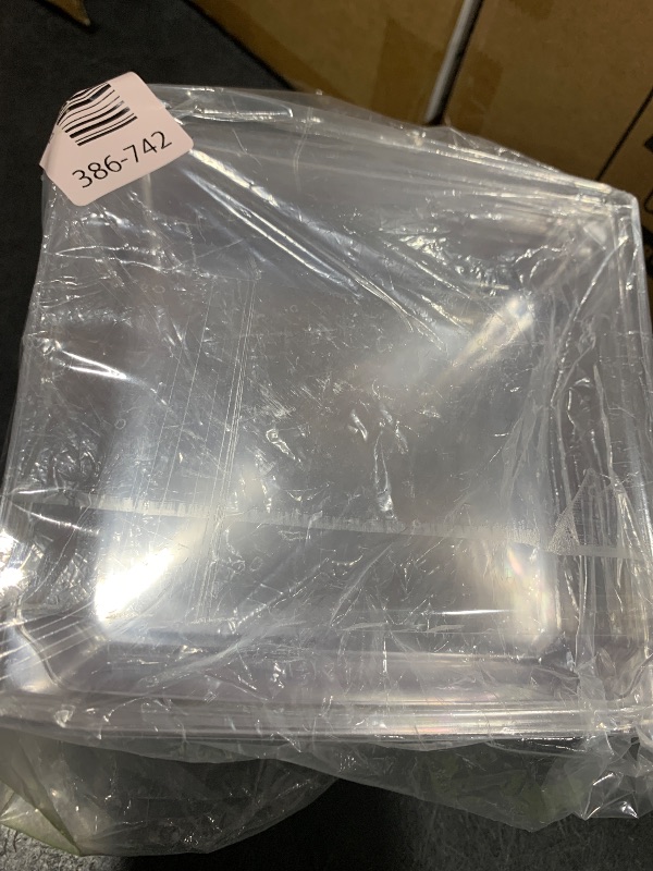 Photo 1 of 20 Pcs 3 Inch Plastic Plant Pots Square Seedling Nursery Pots Reusable Small Plant Pots with Saucers 140 Pcs Waterproof Plant Labels T Type Plant Tags Marking Pen for Garden Balcony Office (White)
