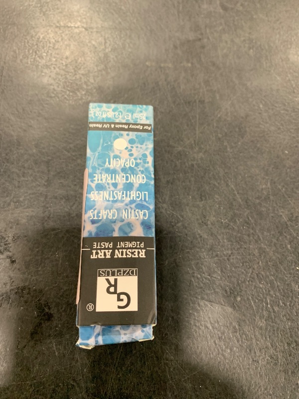 Photo 1 of White Epoxy Resin Pigment Paste - 1.2 fl.oz /25ml High Concentrated White Resin Dye Paste for Resin Ocean Waves, Cells, Lacing, UV Resin (White Resin Paste)