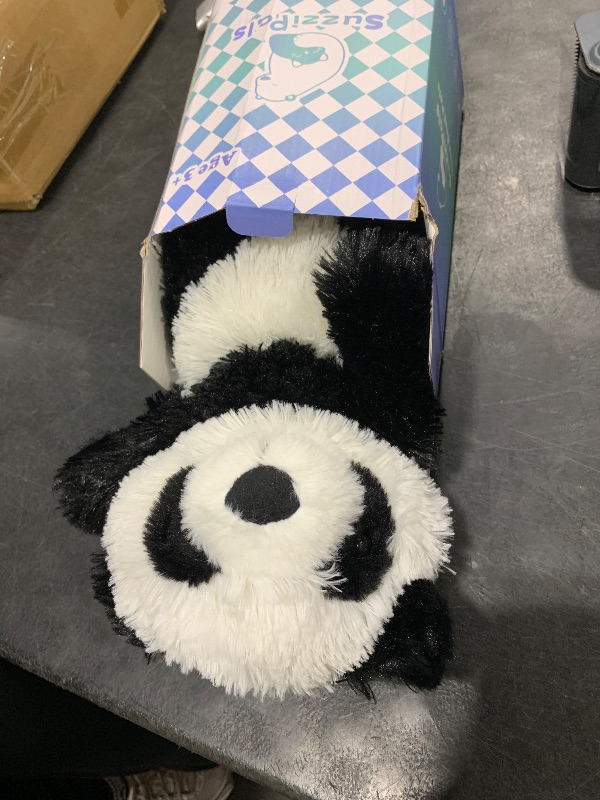Photo 1 of SuzziPals Heatable & Coolable Panda Stuffed Animals, Cute Microwavable Heating Pad Plushies for Soothing & Relaxation,Emotional Support Stuffed Plush Toys, Panda Gifts